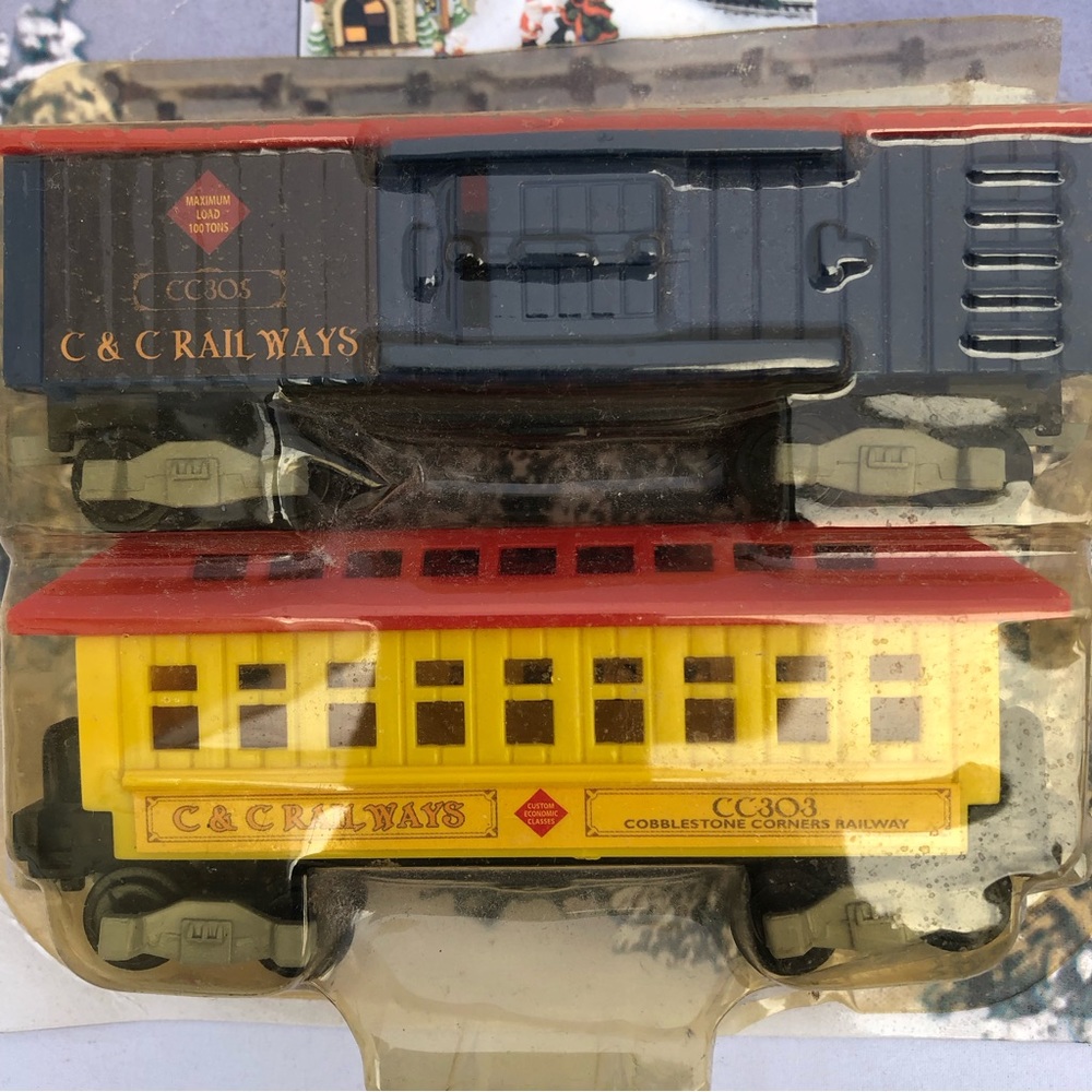 Caboose and Passenger Carrier